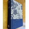 Biblia Letra Grande, Tamaño Compacto, Tapa Dura/Tela, Azul Floral