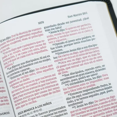 Biblia – Letra Grande – Simil Piel – Negro – RV 1960