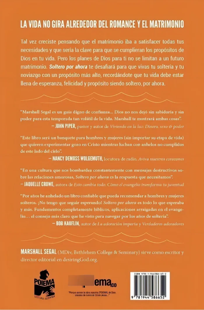 Soltero Por ahora – Marshal Segal Soltero Por ahora - Marshal Segal