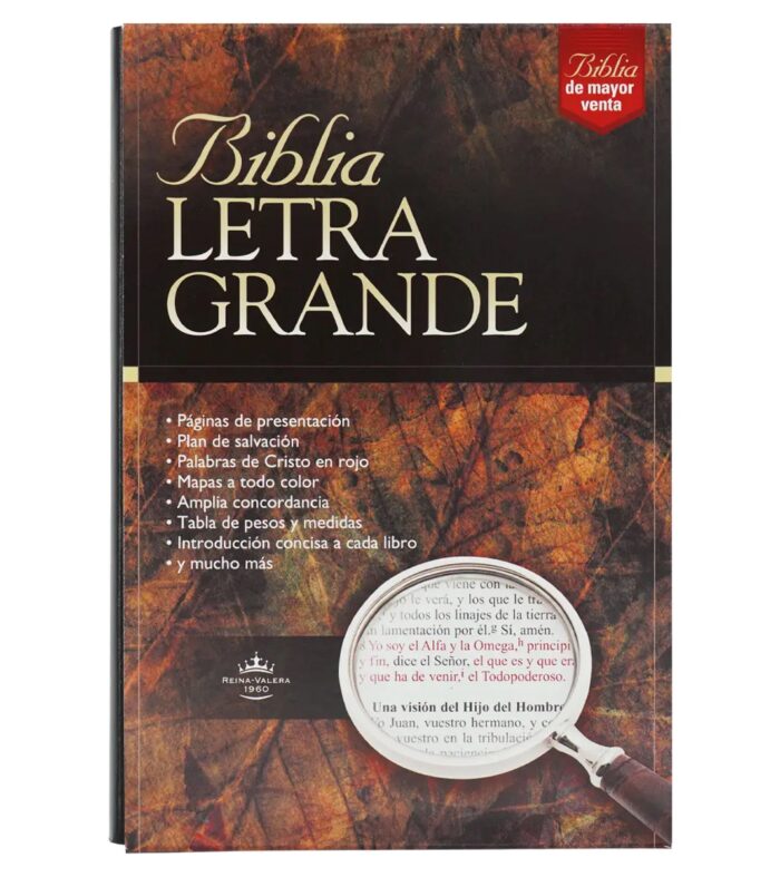 img_3968 Biblia Letra Grande Reina Valera 1960 Tapa Blanda Simil Cuero