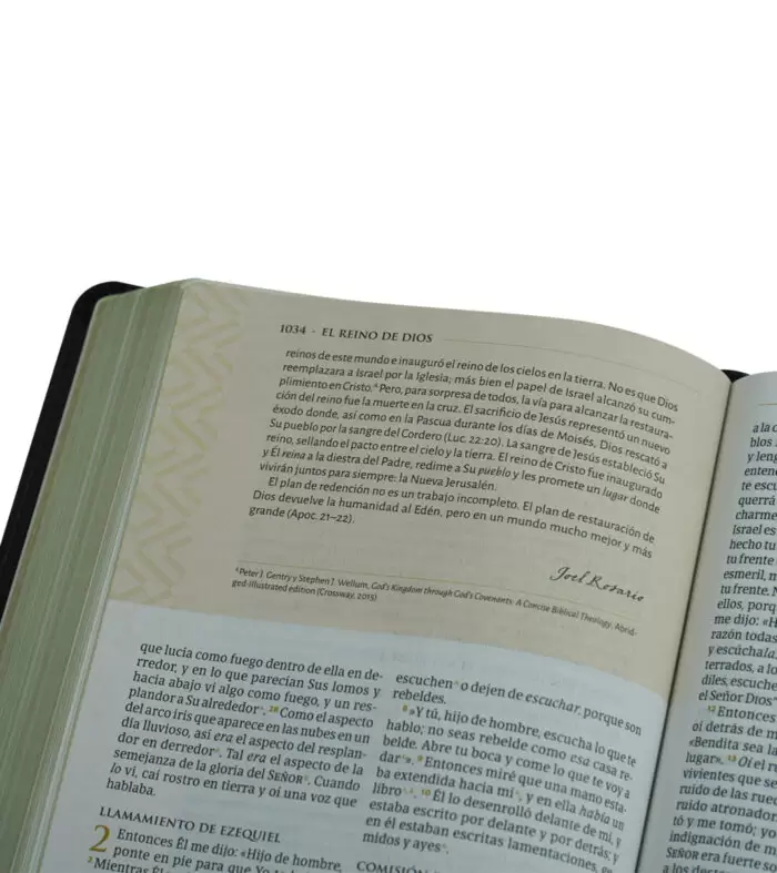 Biblia temática de estudio - NBLA, Negro Simil Piel - Miguel Nuñez