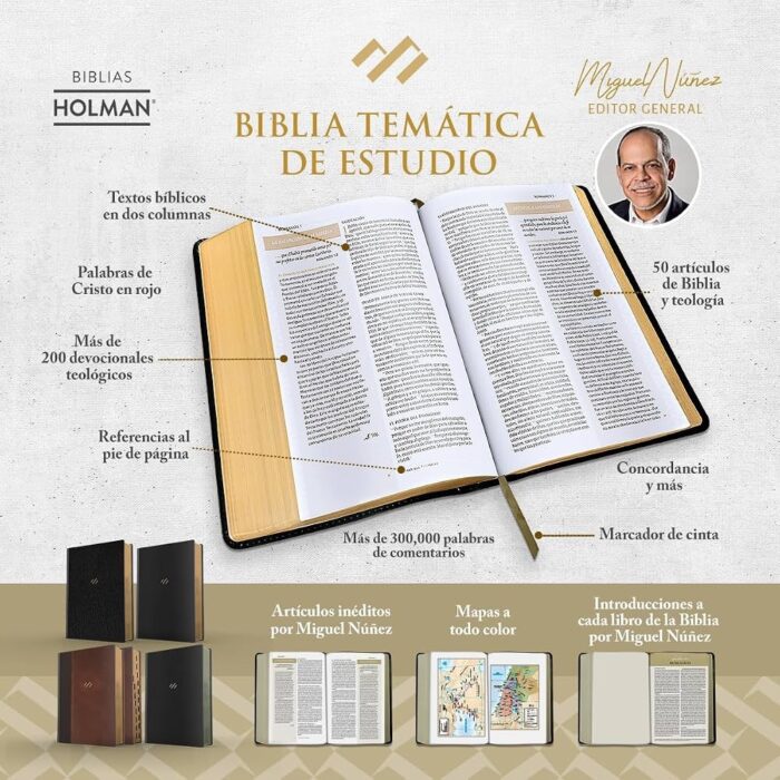 img_3437-2 Biblia temática de estudio - RV Negro/Dorada Simil Piel - Miguel Nuñez