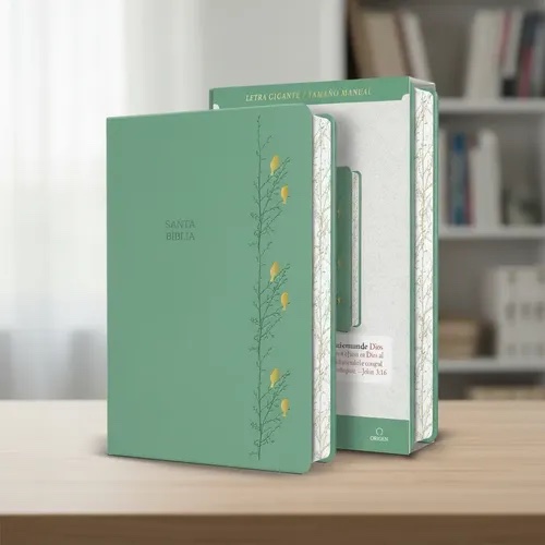Biblia - RV 1960 - Letra Gigante / Verde
