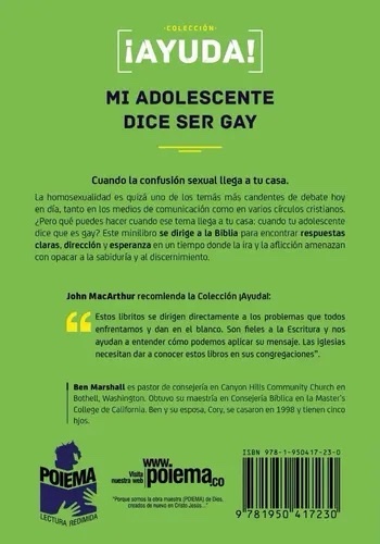 ¡AYUDA! Mi adolescente dice ser Gay